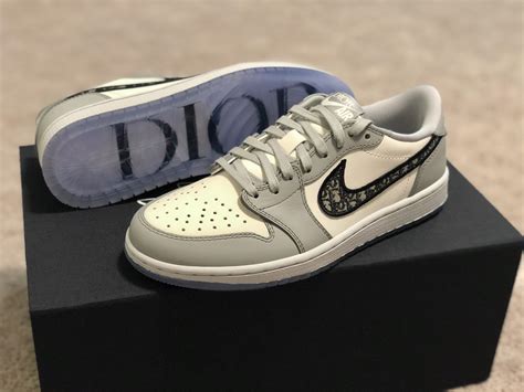 Dior x jordan 1 low